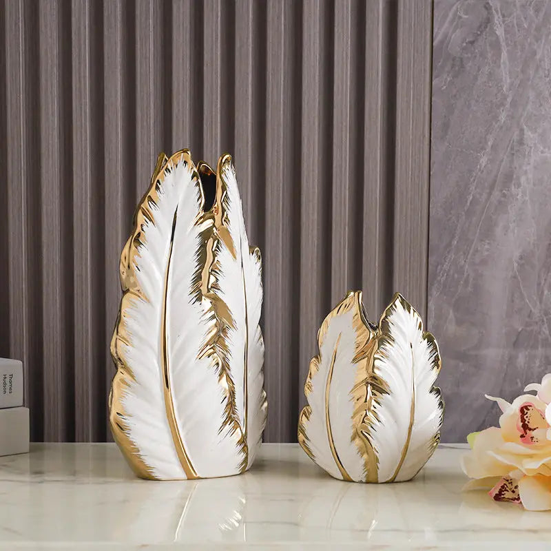 Vase en Céramique en feuilles Artisans de Bali