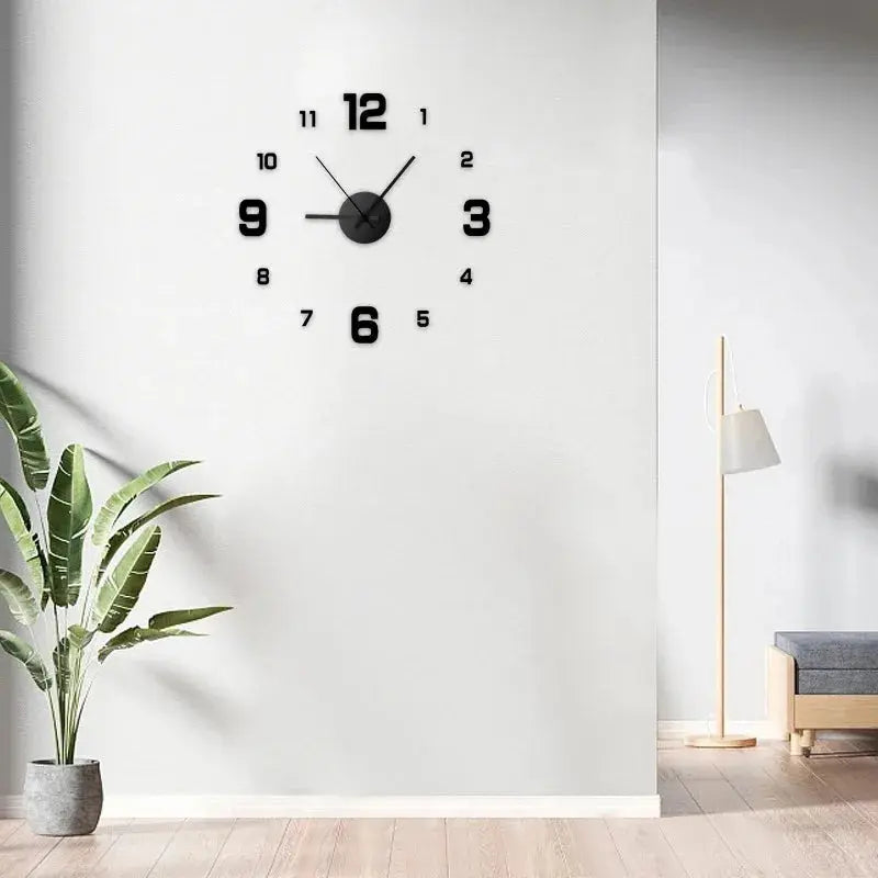 Horloge murale créative sans cadre Déco Design Bohème