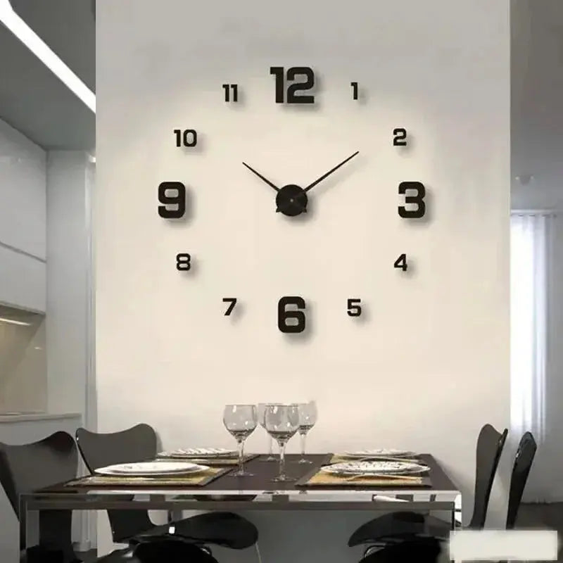 Horloge murale créative sans cadre Déco Design Bohème