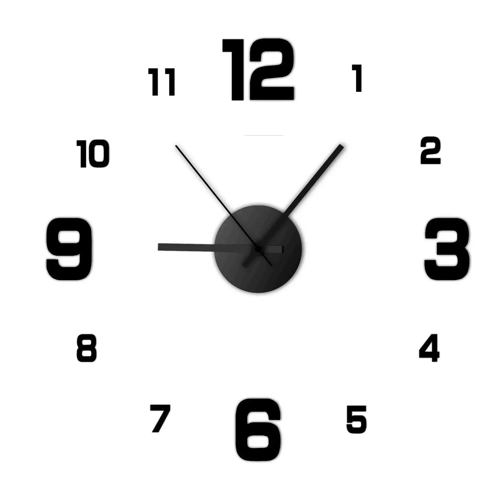 Horloge murale créative sans cadre Déco Design Bohème