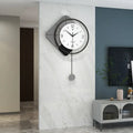 Horloge Murale en Fer Forgé – Style Luxe & Design Nordique Artisans de Bali